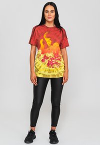 Paradiso Clothing JIMI HENDRIX ELECTRIC LADYLAND DIP DYE - Print T-shirt - red