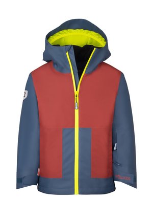 TROLLKIDS, KIDS RAULAND JACKET - Hardshelljacke - carmin red mystic blue glow green
