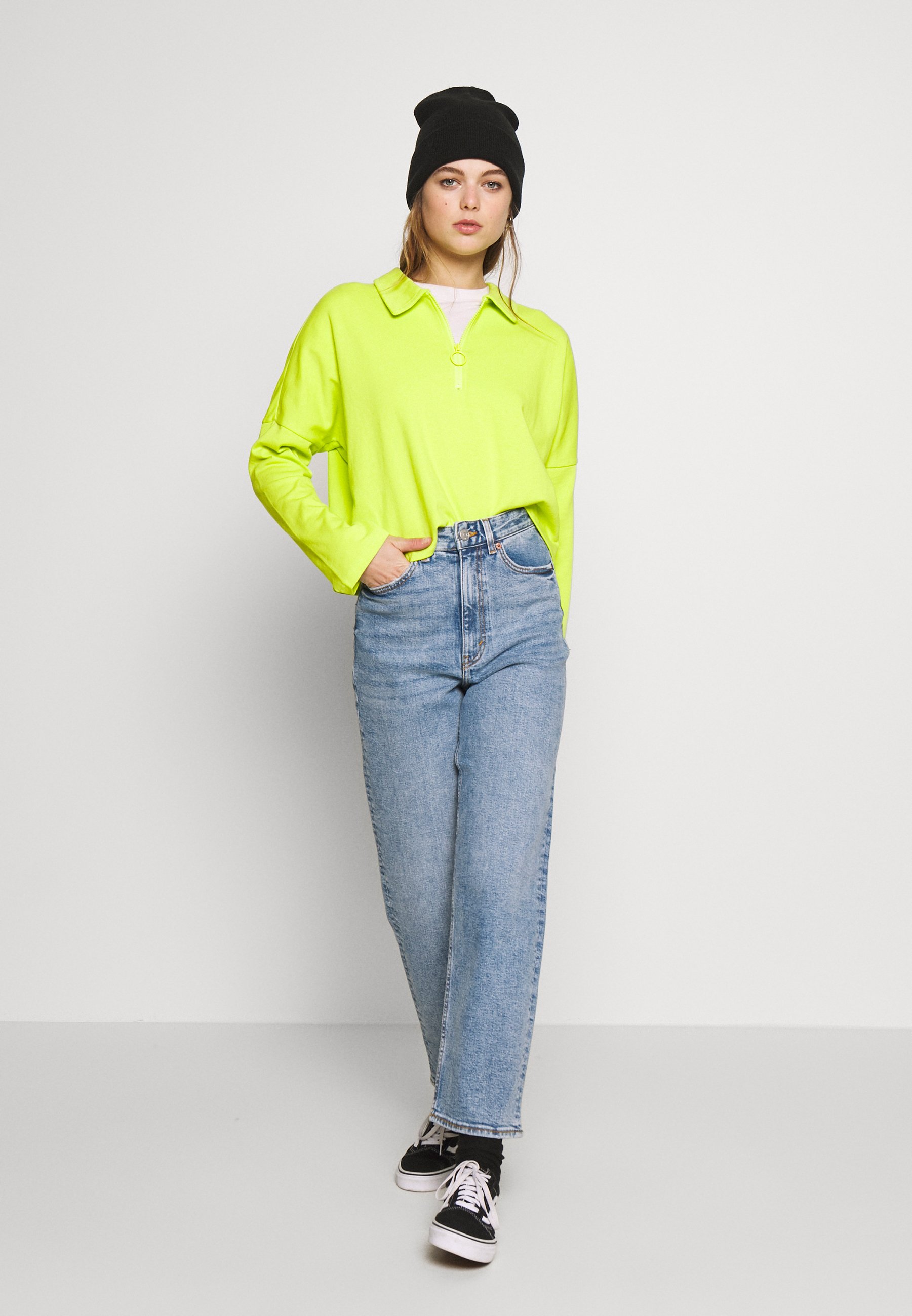 Monki Relaxed fit jeans - blue/lichtblauw - Zalando.nl
