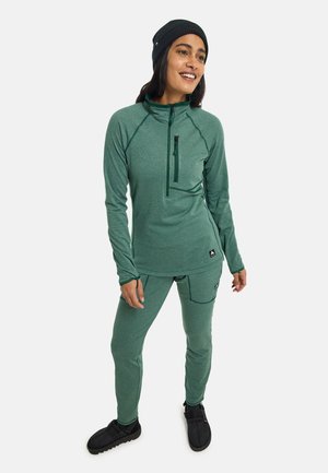 STOCKRUN GRID HALF-ZIP - Fleece jumper - botanical garden