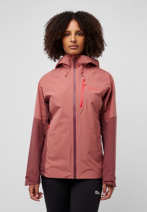 Jack Wolfskin EAGLE PEAK 2L  - Soft shell jacket - mineral red