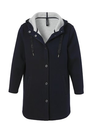 Via Appia Due JACKE KAPUZE KNÖPFE - Kurzmantel - dunkelblau