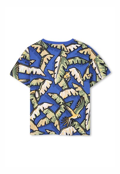 KENZO kids SHORT-SLEEVED - T-shirt imprimé - wave blue