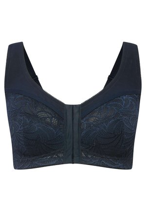 Ulla Popken Confezione Da 2 Bustier Donna - Tinta Unita E Stampa, Scollo Rotondo, Senza Ferretto, Cotone Elasticizzato