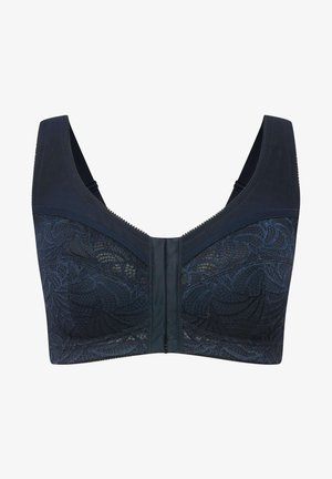 Ulla Popken Confezione Da 2 Bustier Donna - Tinta Unita E Stampa, Scollo Rotondo, Senza Ferretto, Cotone Elasticizzato