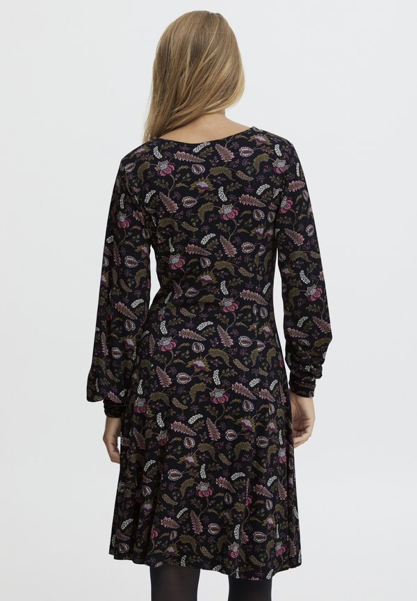 FRANN - Day dress - fig mix3