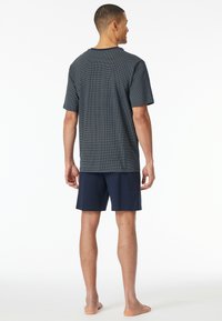 Schiesser KURZ - COMFORT ESSENTIALS - Komplet pidžame - nachtblau