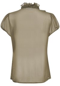 Saint Tropez LILJASZ CRINKLE SS - Camicia - army green
