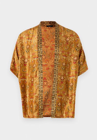Origin Of Hearts SAHARA KIMONO UNISEX - Button-down blouse - amber gold