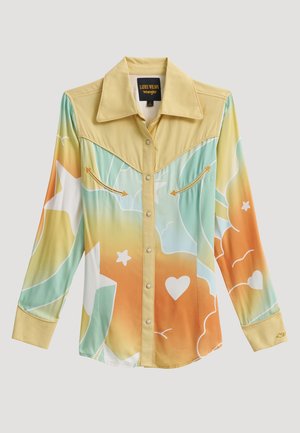 Wrangler, WRANGLER X LAINEY WILSON LAINEY SNAP SHIRT - Chemisier - yellow