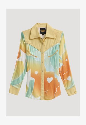 Wrangler, WRANGLER X LAINEY WILSON LAINEY SNAP SHIRT - Camicia - yellow