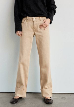 Mango, ADULT - Jean droit - sand