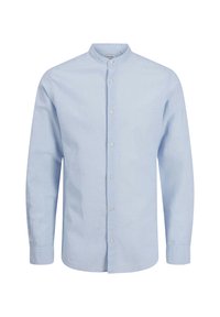 Jack & Jones Langarmhemd JJEBREEZE BAND SHIRT LS SN mit Bandkragen, Perfekt geeignet für den