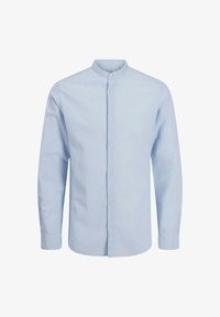 Jack & Jones Langarmhemd JJEBREEZE BAND SHIRT LS SN mit Bandkragen, Perfekt geeignet für den Jack & Jones Langarmhemd JJEBREEZE BAND SHIRT LS SN mit Bandkragen, Perfekt geeignet für den