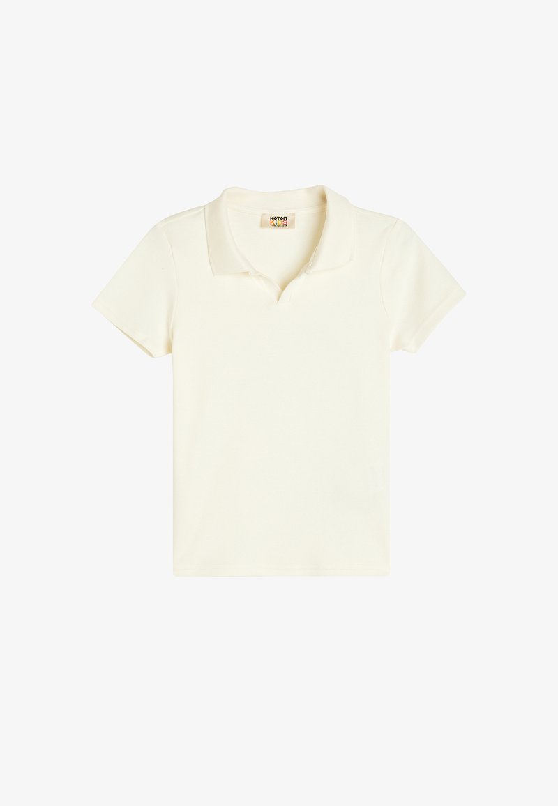 Koton OVERSIZE - Poloshirt - white