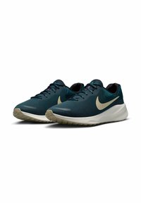 Nike Performance REVOLUTION 7 - Scarpe da corsa su strada - armoury navy green strike hyper pink desert khaki