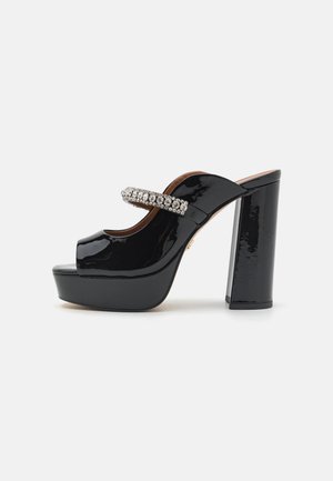 Kurt Geiger London Ciabattine con tacco - black