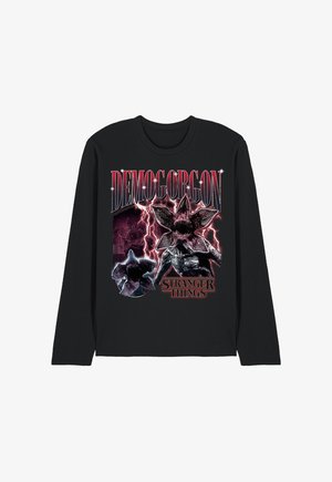 NETFLIX, STRANGER THINGS DEMOGORGON HOMAGE - Langarmshirt - black