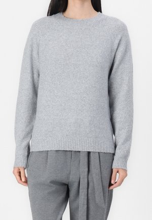 Trui - mottled light grey