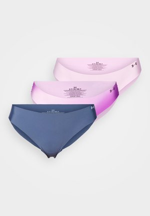 PURE NO SHOW 3 PACK - Slip - vivid magenta/pink dawn/downpour gray