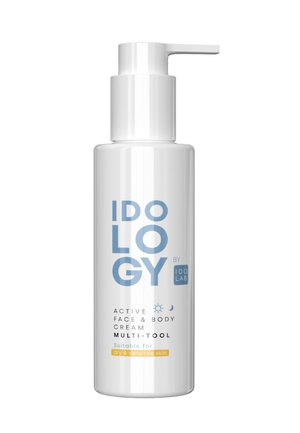 IDOLOGY MEN MULTIFUNCTIONAL FACE & BODY CREAM MULTI TOOL - Gesichtspflegeset - weiss