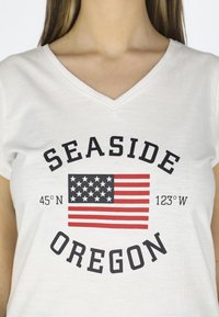 Seaside OREGON TEE W - T-shirts print - white