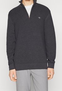GANT Strickpullover - mottled grey