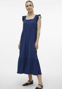 MAMALICIOUS UMSTANDS - Vestito casual - medieval blue