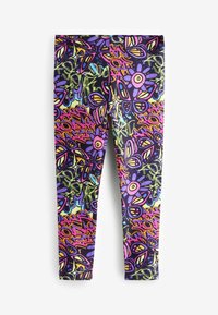 Next REGULAR FIT - 5 PACK - Leggings - Hosen - black pink grafitti splat