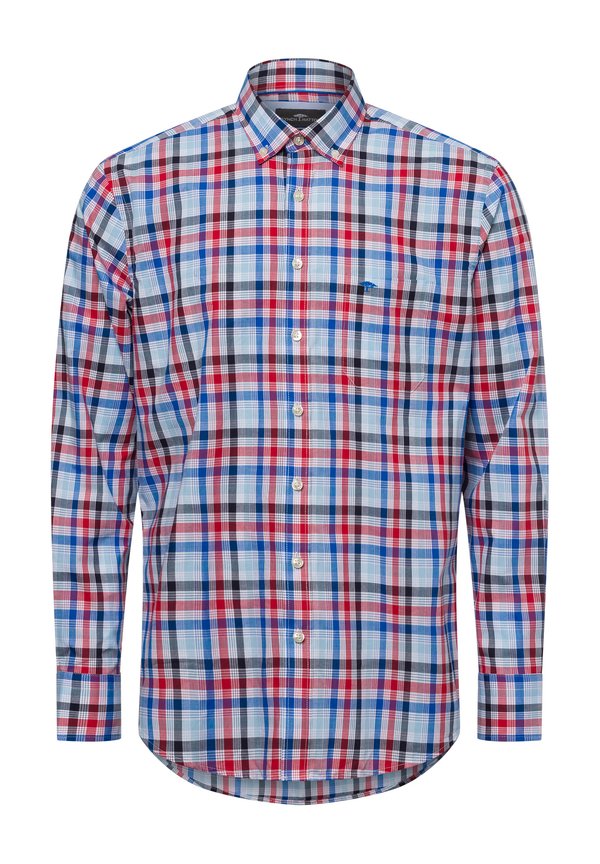 Hemd - blau rot
