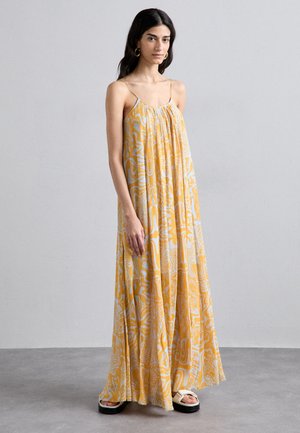 SOLIN COSMIC - Vestido largo - fog blue