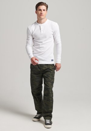 Top s dlouhým rukávem - brilliant white