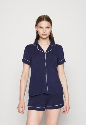 Pyjama set - blue/white