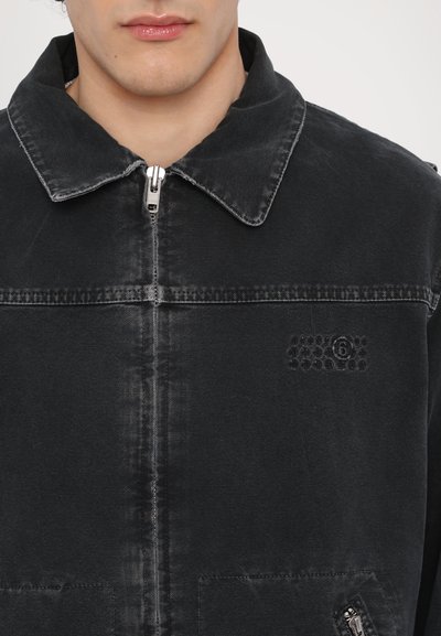 MM6 Maison Margiela UNISEX - Denim jacket - black