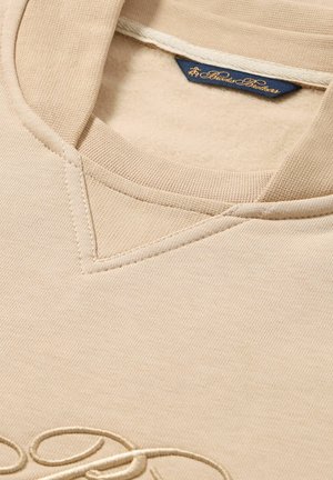 Brooks Brothers, LOGO  - Felpa - beige