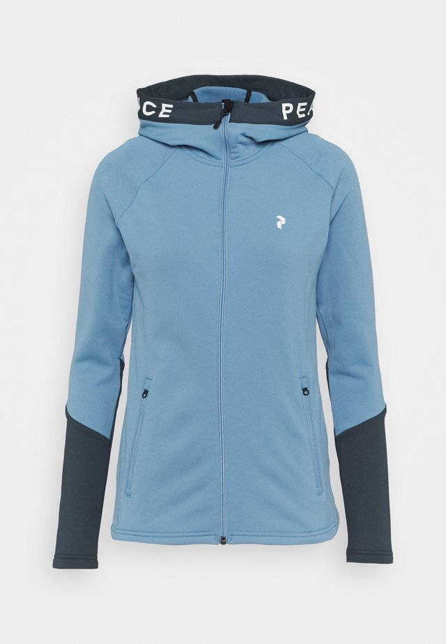 RIDER ZIP HOOD - Zip-up hoodie - blue elevation