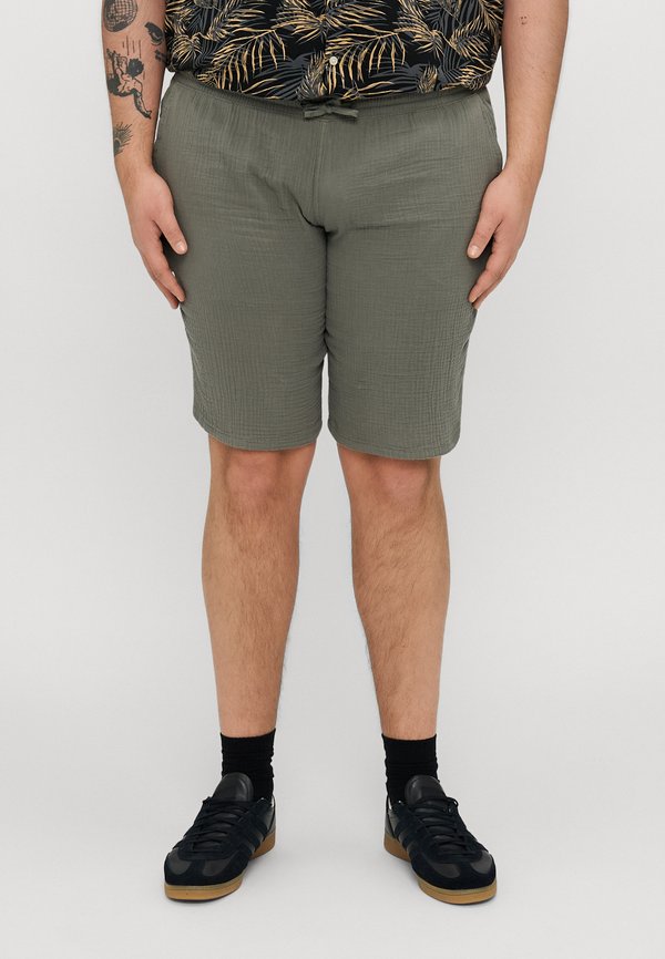 JPSTJAIDEN PATRAS - Shorts - mulled basil