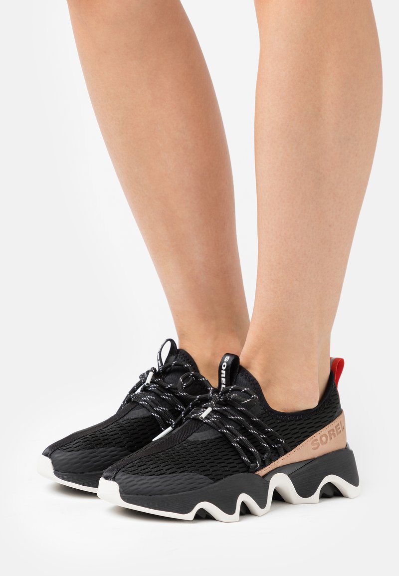 Sorel IMPACT LACE Sneaker low black/sea salt/schwarz