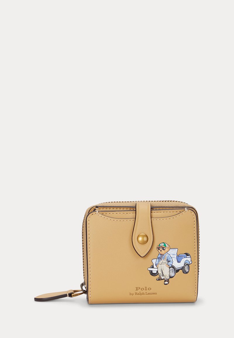 Polo Ralph Lauren POLO BEAR LEATHER COMPACT WALLET - Monedero - cashmere