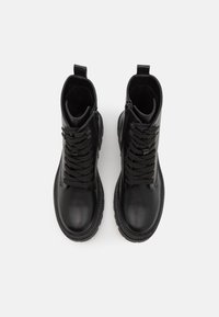 Anna Field Botines con cordones - black