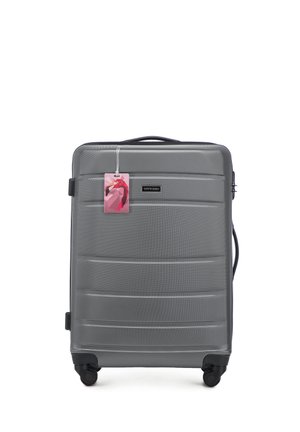 WITTCHEN MEDIUM SUITCASE WITH LUGGAGE TAG FROM ABS - Wheeled suitcase - grey
