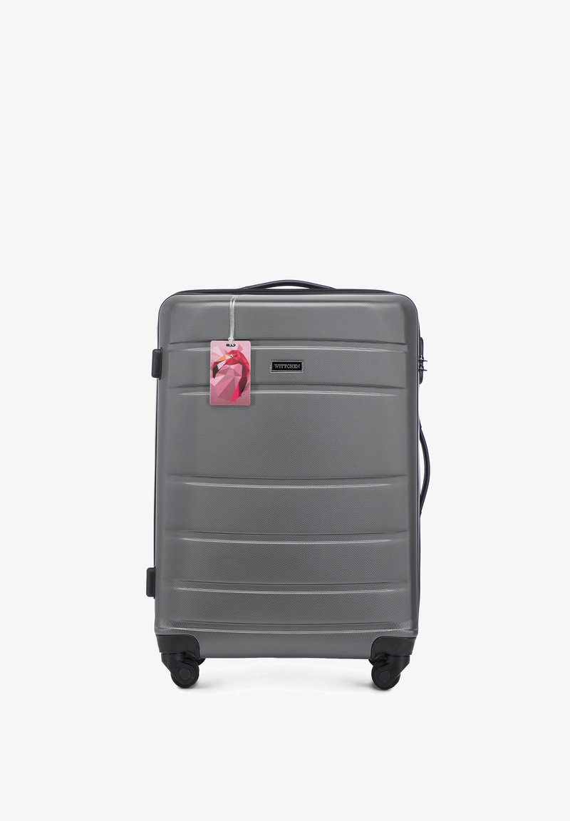 WITTCHEN MEDIUM SUITCASE WITH LUGGAGE TAG FROM ABS - Trolley - grey