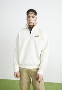 Carhartt WIP HALF ZIP AMERICAN SCRIPT - Collegepaita - wax
