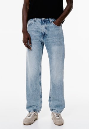 VINTAGE - Egyenes szárú farmer - light blue denim