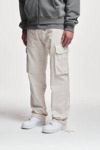 2Y Studios - LUKI PANTS - Cargohose - beige Thumbnail-Bild 1