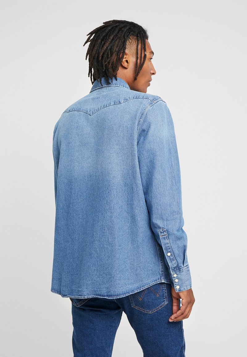 Herren Freizeithemden | Wrangler Hemd blue/blue denim - HR28819 Herren Freizeithemden | Wrangler Hemd blue/blue denim - HR28819