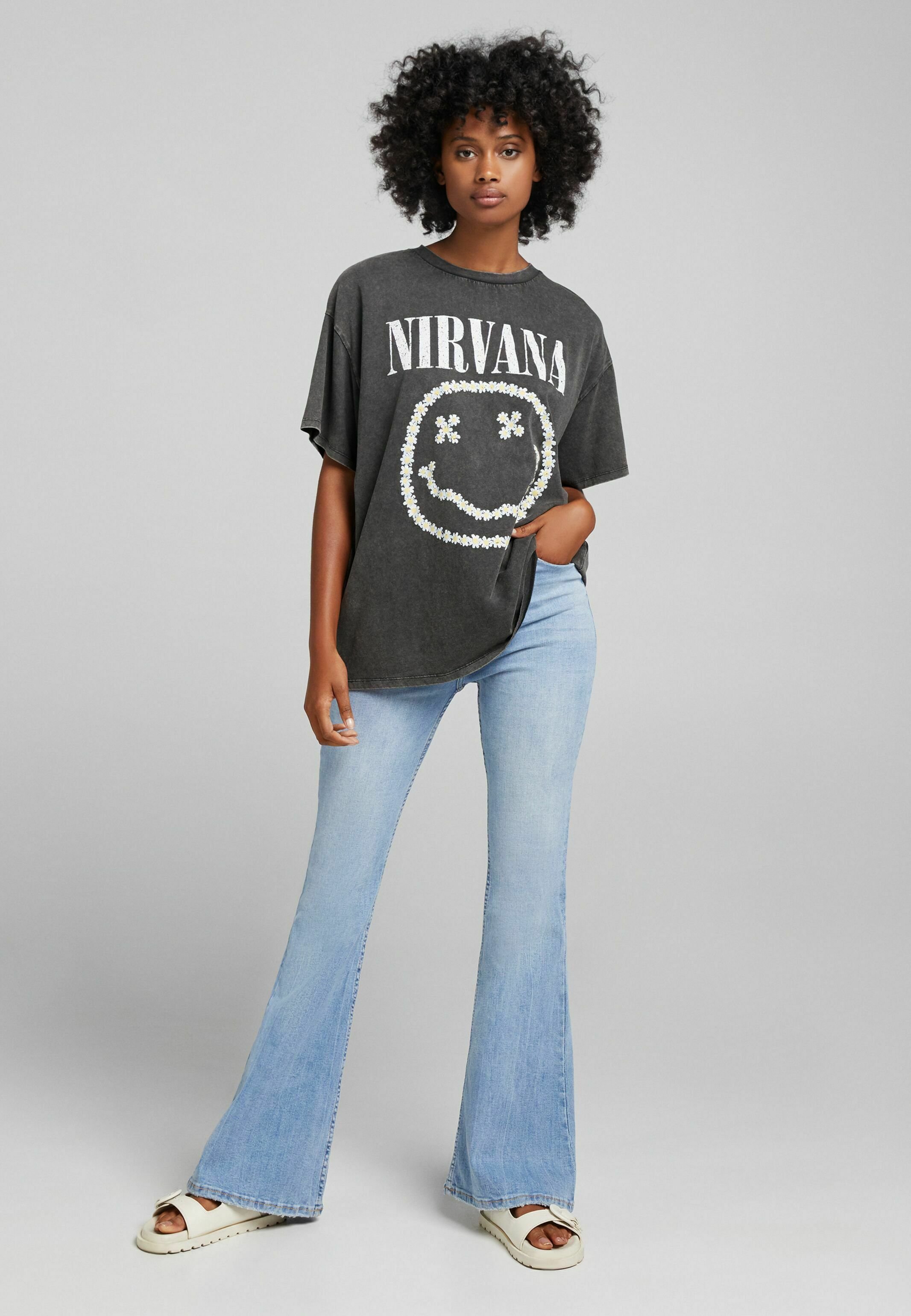 t shirt nirvana donna