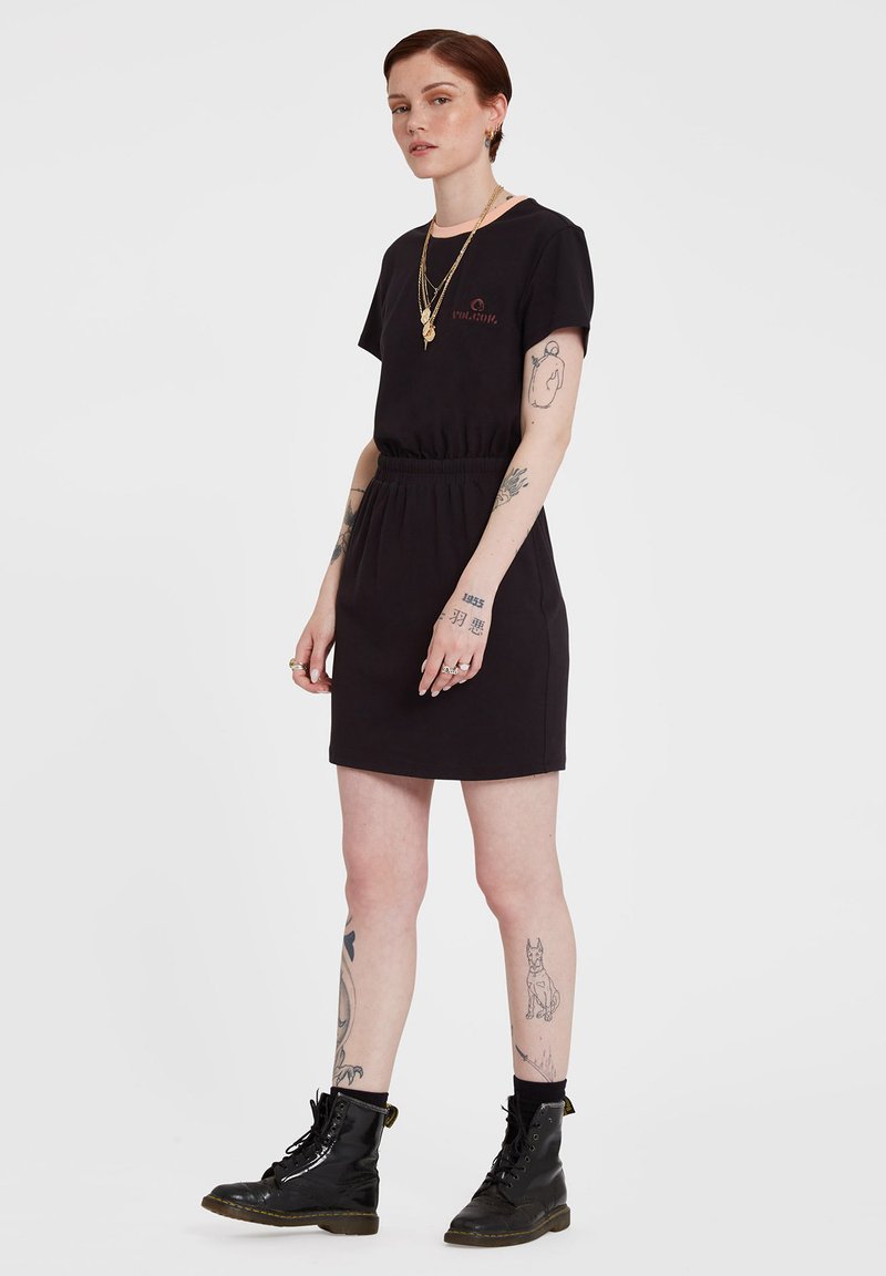 Volcom Gebreide jurk zwart Volcom Gebreide jurk zwart