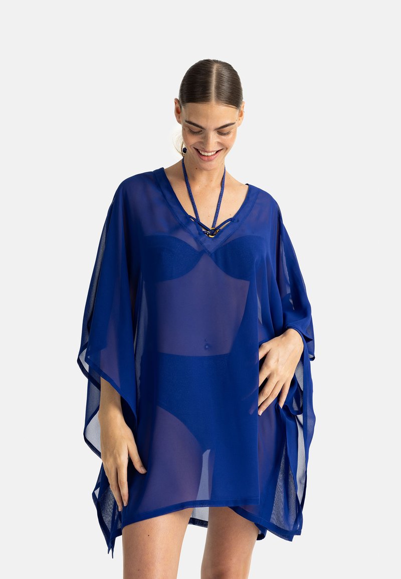 DORINA MOKOLO COVER UP - Rannatarvikud - blue