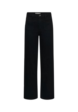 Kaffe, KAANDREA POCKET - Vaqueros rectos - black deep